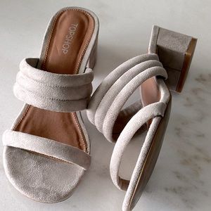 TOPSHOP Leather Sandals
